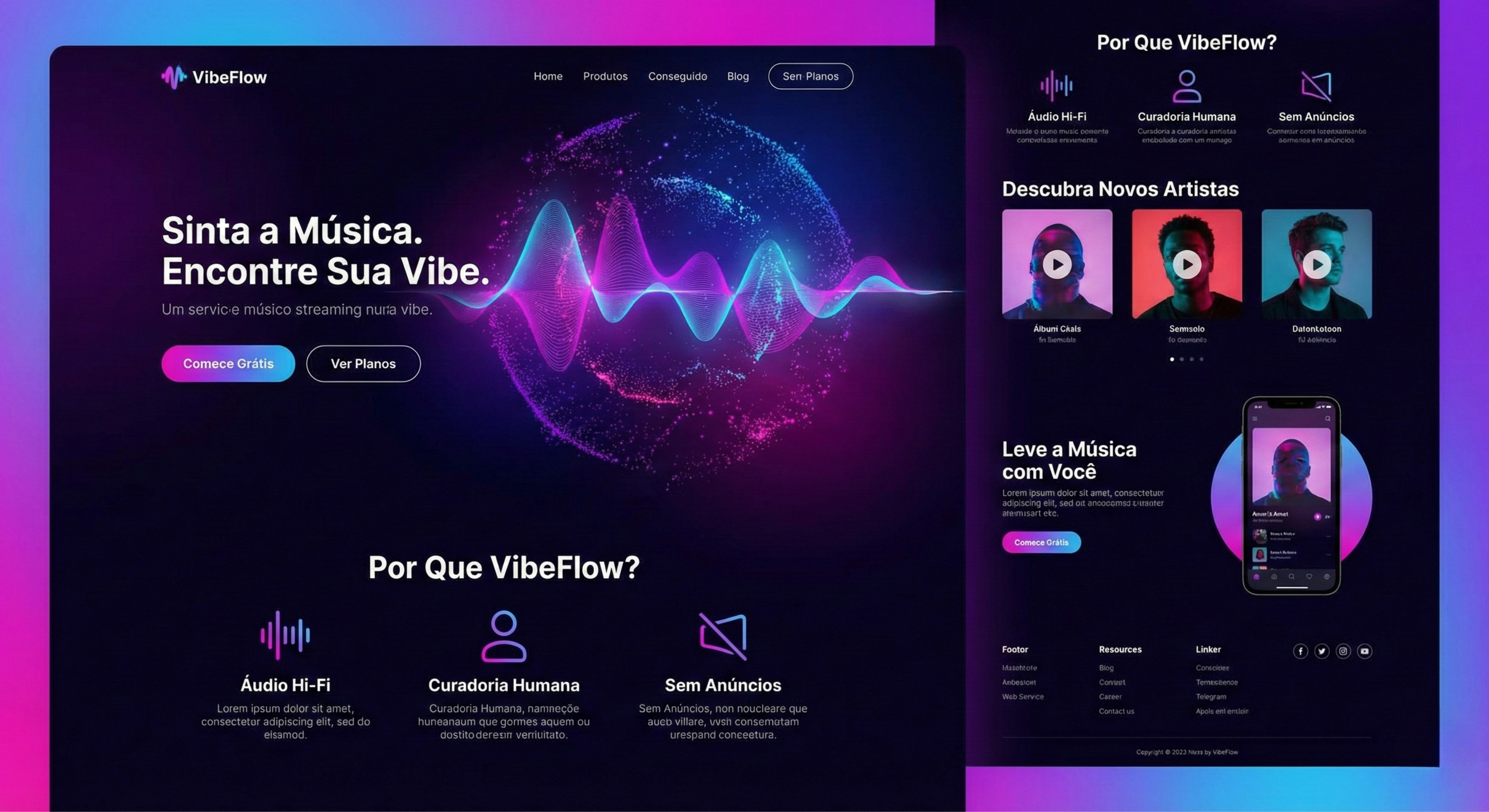 Landing Page High-End